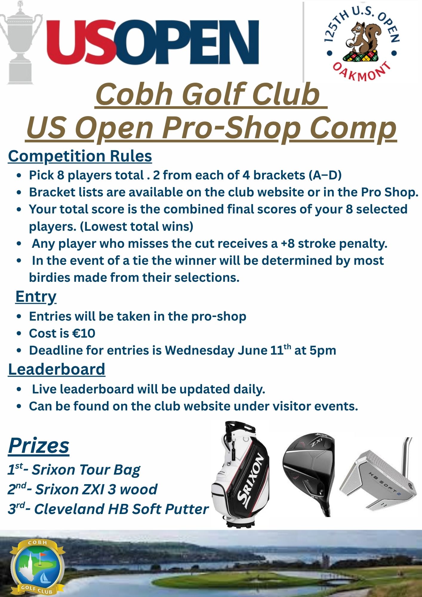 US Open Pro-Shop Comp
